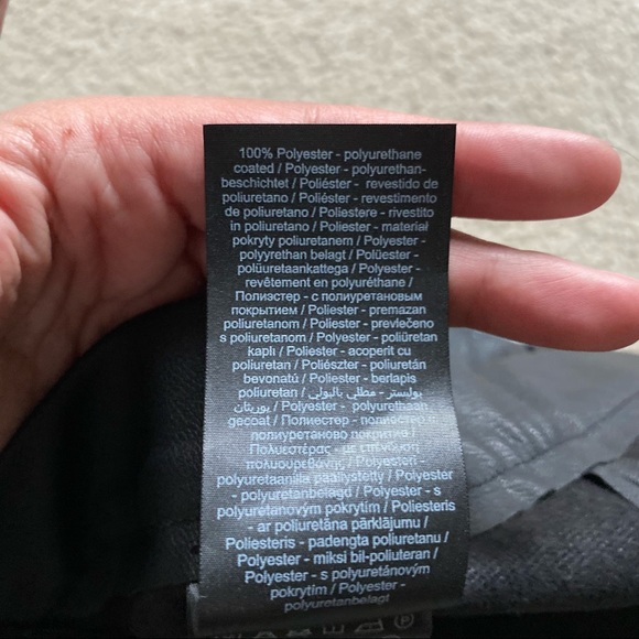 Vero Moda Faux Leather Pants - Picture 11 of 15